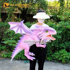 MY Dino DCA395 Marionetta Animatronica a Forma di Drago, Pupazzo da Spalla e da Mano - Product Image 4