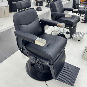 Sillón Eléctrico Retro de Lujo para Hombre Profesional para Barberías y Salones de Belleza Diseño Reclinable Duradero para Afeitar - Product Image 3