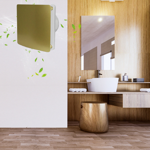 Ventilateur d'extraction silencieux SEICOI pour cuisine et salle de bain, système de ventilation mural, électrique, roulement à billes ABS, OEM/ODM, 210m³/h, 45dB - Product Image 3