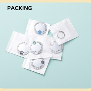 חמוד לכפה צבעוני renestone בלינג תג כלב חרוט סיבוב זהב עשוי סגסוגת אבץ עם קישוט צעיף - Product Image 5