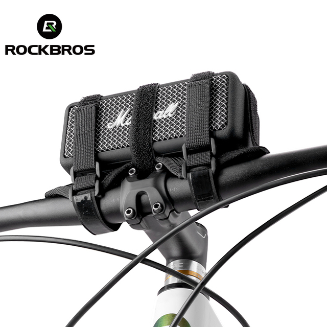 ROCKBROS Portable Bike Speaker Mount Universal Bicycle Sound Bar Holder Strap Bike Speaker Holder