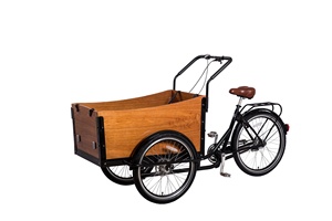 Bicicletta Cargo Olandese <span class=keywords><strong>a</strong></span> <span class=keywords><strong>Tre</strong></span> <span class=keywords><strong>Ruote</strong></span> UB 9019 con 7 Velocità, <span class=keywords><strong>Bici</strong></span> da Trasporto per Adulti - Product Image 2