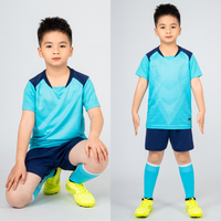 Nouveaux garçons filles maillots de Football ensembles Kits de Football enfants jeunes Football vêtements formation uniforme Football chaussettes gratuites