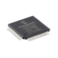 Controlador Esclavo EtherCAT LAN9252I/PT, IC con Doble PHY Ethernet de 100Mbps, Automatización Industrial, 64TQFP, Red Integrada