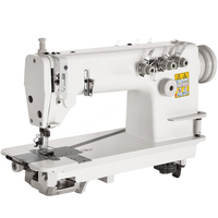 Nouvelle série DSC-MJ-3800 – Machine à coudre industrielle robuste à triple aiguille, point noué électronique haute vitesse, avec transport automatique et lubrification intégrée
