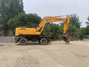 Excavatrice sur pneus d'occasion de haute qualité HYUNDAI 210W-7, pièces de rechange pour engins de construction - Product Image 5