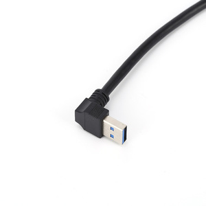 สายเคเบิล USB 3.0 A ชาย แบบงอ 90 องศา ต่อ Micro B พร้อมสกรู ความยาว 0.3 เมตร สำหรับงานทางการแพทย์ - Product Image 4