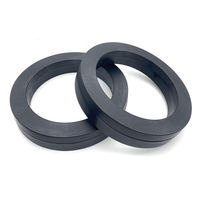 Núcleo Toroidal de Material Nanocristalino Amorfo, Carcasa de Plástico, Transformadores de Alta Permeabilidad, Inductores, Bobina de Choque, Modelo CF UT50X80X25