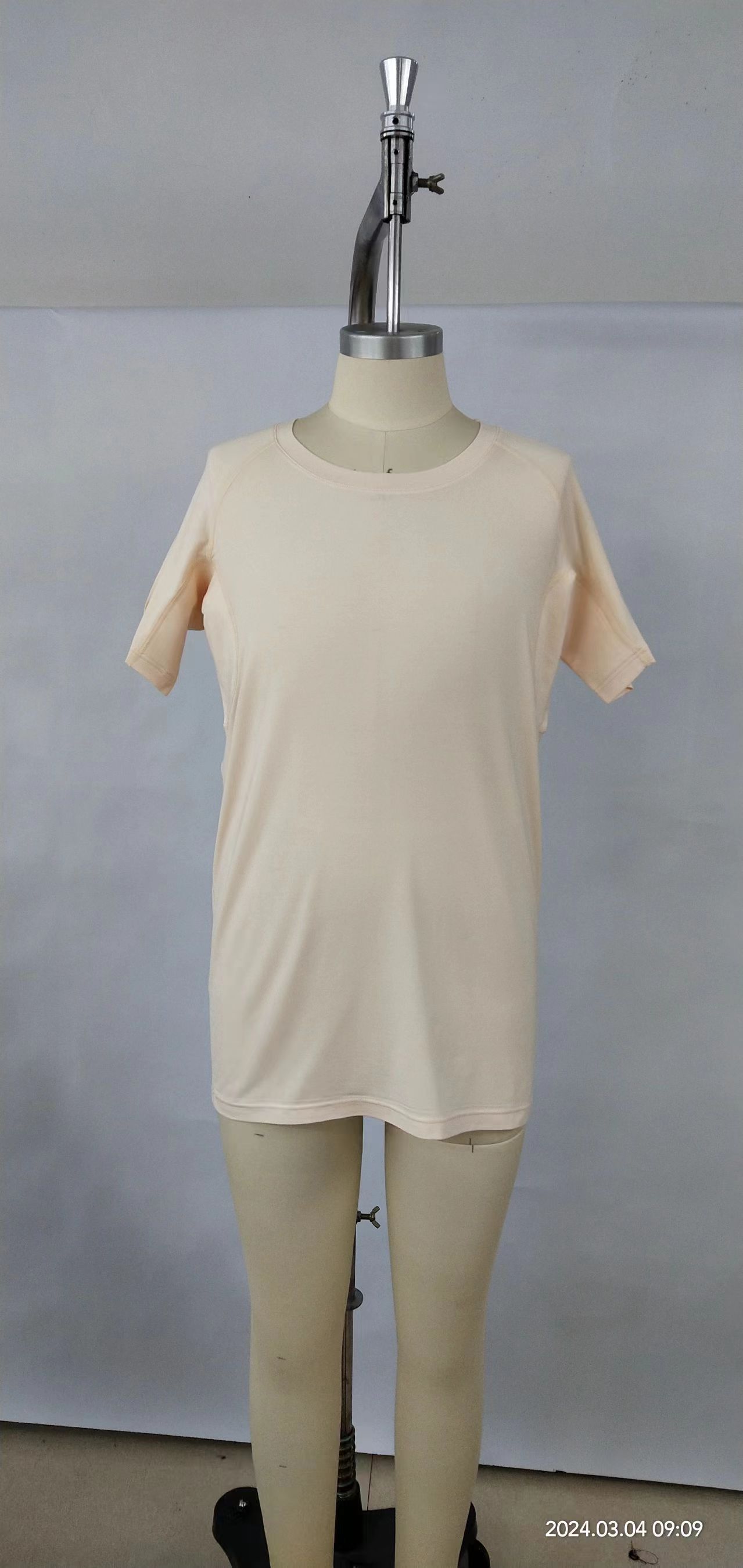 Hommes col rond Champagne