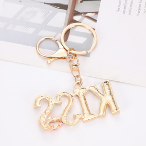 Llaveros con letras KISS europeas y americanas, bolsos <span class=keywords><strong>de</strong></span> pareja con labios rojos, fabricante mayorista <span class=keywords><strong>de</strong></span> accesorios para llaveros - Product Image 2