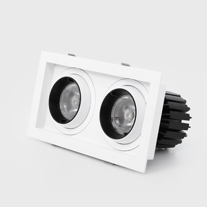 Projecteurs LED encastrés orientables et réglables COYOLED, éclairage anti-éblouissement, plafonniers, projecteur LED COB 30W pour <span class=keywords><strong>plafond</strong></span> - Product Image 1
