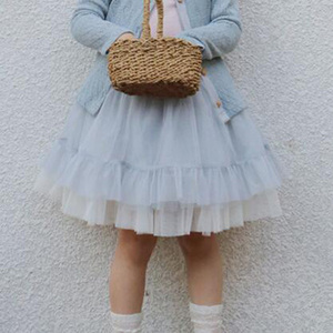 Vestidos de Niña para Bodas, Vestido Blanco de Dama de Honor con Flores, Ropa Infantil de Yiwu - Product Image 2