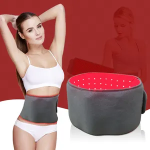 far infrared red light therapy belt with 660nm 850nm led led infrared therapy waist belt device pdt red light therapy belt