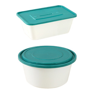 Food Storage Container Set Rectangle Airtight Microwave Safe With Lid For Kitchen Use - Product Image 1
