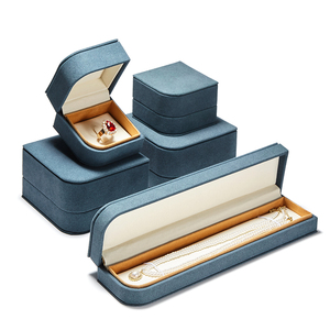 マイクロファイバーベルベットボックスは、ダイヤモンド用の高級チャンピオンシップジュエリーボックスパッケージリングディスプレイボックスをカスタマイズします - Product Image 6