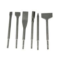 Nesen 6 pièces, burins SDS-PLUS robustes, professionnels, pour travaux de démolition de murs, pour le béton, la brique, la pierre, travaux de construction