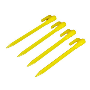 Estacas de Plástico para Tienda de Campaña, Resistentes al Viento, para Playa y Césped, de ABS, Multicolores, Ultraligeras, de Alta Resistencia, para Fijar al Suelo - Product Image 3