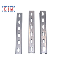 Canal de Acero al Carbono Ranurado ASTM 41x41 de 6m, Estándar, Directo de Fábrica, Soporte para Tuberías Costeras, Servicios de Corte y Soldadura