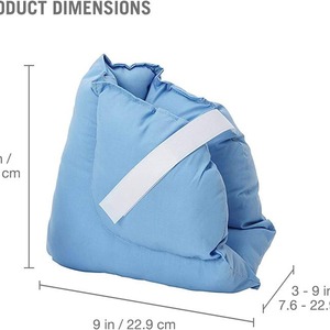 Protège-chevilles réglables en spandex, protecteur de talon pour rééducation médicale, usage universel unisexe adulte, fermeture auto-agrippante - Product Image 3