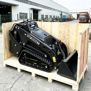 INFRONT 25Hp Engine Powered YF360 YF380 Mini Skid With Steer Equipped With D1105 Engine Strong Power Stable Performance L - Product Image 6