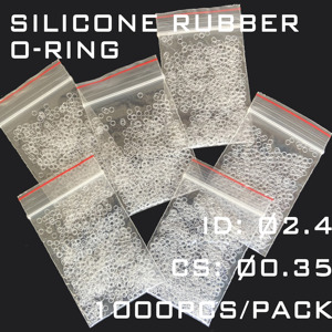 Wholesale 50 Shore Silicon <b>O</b>-<b>Ring</b> Seal Customized <b>Rubber</b> 0.35 Id 2.4 Cs for Mechanical Oil Applications - Product Image 3