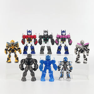 Juguete de Anime, 8 Piezas/Set, Optimus Prime y Megatron, Robot Transformable, Modelo Técnico de Auto Deformable, para Niños - Product Image 3