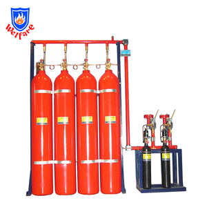 Système d'extinction d'incendie au gaz CO2 Welfare FL-EZX-ZE40, dispositif d'extinction d'incendie automatique et manuel au dioxyde de carbone, classe BCE pour - Product Image 1