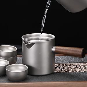 Théière en titane 580 ml, tasse à thé multifonctionnelle, théière, tasse à thé pour filtre à thé, tasse à thé pour le camping, ensemble de tasses à thé pour la maison - Product Image 3
