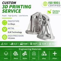Service d'impression 3D SLM/SLS haute précision sur mesure pour pièces métalliques en acier inoxydable et aluminium 6061 - Prototypage rapide et fonctionnel