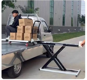Zware Elektrische Flatbed Kar Laden Handkarren Trolleys Jack Hydraulische <span class=keywords><strong>Trolley</strong></span> Handmatige Vorkheftruck Platform Vrachtlift <span class=keywords><strong>Trolley</strong></span> - Product Image 2