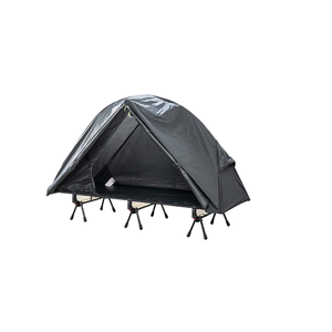 Tente simple ultralégère pour l'extérieur, lit de camp, tente hors sol, tente individuelle en alliage d'aluminium, moustiquaire respirante pour le camping - Product Image 1