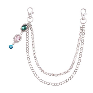 Cadena de cintura de moda con colgante de concha marina, estrella de mar, oso y gema, con perlas, para mujer, accesorio de moda. - Product Image 5