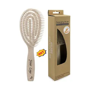 Hollow Vent Design Hair Combs Wet & Dry Use Curly Hair Detangle Smooth Hollow out Hair Brush