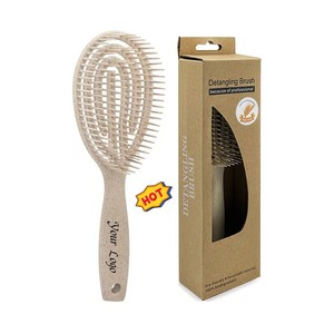 Hollow Vent Design Hair Combs Wet &amp; Dry Use Curly Hair Detangle <strong>Smooth</strong> Hollow Out Hair <strong>Brush</strong> - Product Image 1