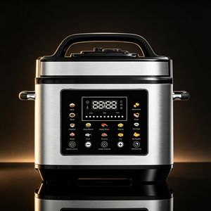 <span class=keywords><strong>Autocuiseur</strong></span> Électrique Multifonction Numérique 14-en-1 en Acier Inoxydable 5L 6L – Vente en Gros à Prix Abordable - Product Image 6