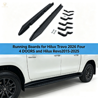 Kit de conversion de carrosserie pour pick-up, marchepieds latéraux universels pour Hilux Travo 2026 Quatre 4 portes et Hilux Revo 2015-2025