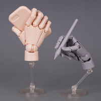 Mano Biónica Súper Articulada 1/2, Modelo de Dedo, para Pintura de Anime, Figura de Arte Desnudo, Exhibición y Almacenamiento en Caja de Color China