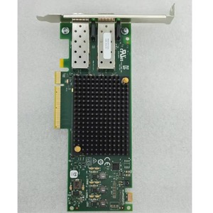 Carte Fibre Channel Broadcom LPE32002 EMULEX Gen6 32GFC HBA FC double port LPE32002-AP avec 2 transceivers, carte HBA câblée - Product Image 3