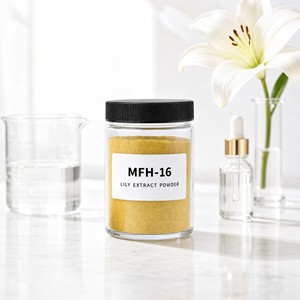 Extrait de bulbe de lys 10:1, polysaccharide de <span class=keywords><strong>Lilium</strong></span> <span class=keywords><strong>Brownii</strong></span>, poudre de qualité alimentaire, fourni par l'usine - Product Image 3