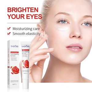 Offres Spéciales de marque privée coréenne SADOER Pomegranate Fresh crème contour des yeux rajeunissante hydrate et améliore la sécheresse pour tous les types de peau - Product Image 1