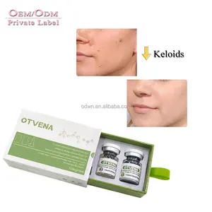 OTVENA Ampolas de produtos profissionais para cuidados com a pele, produtos para cuidados com a pele, anti-acne, anti-cicatrias, soro para remoção de vermelhidão, reparação de soro, OEM ODM