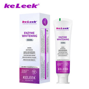 Pasta Dental Keleek Sin Flúor, Precios al por Mayor, Máxima Protección Contra Caries, <span class=keywords><strong>Aliento</strong></span> Fresco a Menta para Uso Doméstico - Product Image 1
