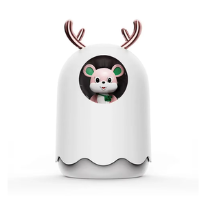 Mini Purificador <span class=keywords><strong>de</strong></span> Aire con Luz LED, Humidificador, Difusor <span class=keywords><strong>de</strong></span> Aroma, <span class=keywords><strong>Atomizador</strong></span> Portátil para Escritorio y Auto, Diseño <span class=keywords><strong>de</strong></span> Muñeca <span class=keywords><strong>de</strong></span> Dibujos Animados, Gran Venta - Product Image 2