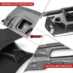 สปอยเลอร์หลังแบบแข่งสำหรับรถยนต์ Porsche 911 991 991.2 คุณภาพดี อัพเกรดสไตล์ GT3 ผลิตจากคาร์บอนไฟเบอร์แบบกึ่งแห้ง - Product Image 4