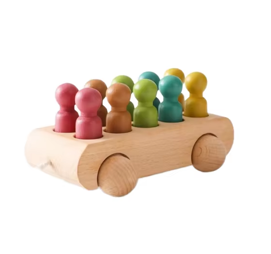 PMZ1266 Montessori Unisex Soft Toy Building