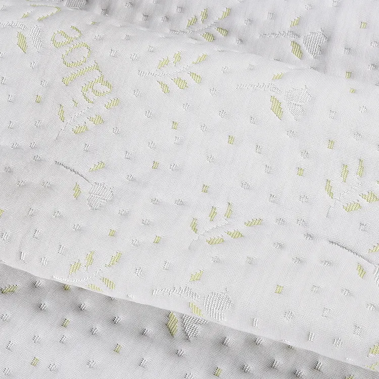 Custom design polyester and spandex mattress cover upholstery fabric mattress pad fabric