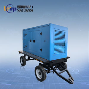 Leiser Dieselgenerator 25KVA 50KVA mit Auto- & Fernstartsystem 50/60Hz AC Einphasiger Ausgang Superleise Offener Rahmen - Product Image 3