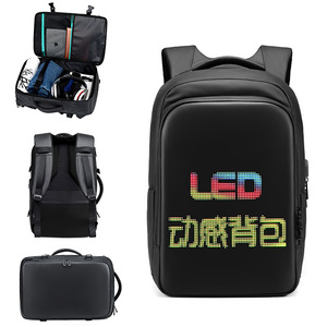 <span class=keywords><strong>CRELANDER</strong></span> DIY Cool Black LED Knight Sac à dos étanche avec Bluetooth pour la conduite de moto - Product Image 2