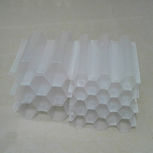 Matériau de décantation en tube PVC résistant aux UV, plaque lamellaire résistante à l'usure pour décanteur à lamelles pour réservoir de sédimentation - Product Image 4