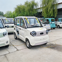 Mini-tricycle électrique à 4 portes entièrement fermé, cabine fermée, pour passagers, idéal pour les trajets quotidiens des aînés et des familles, et les courses.